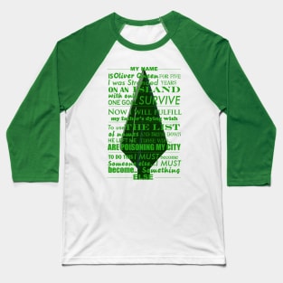 Arrow opening Baseball T-Shirt